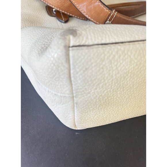COACH Penelope Cream Pebbled Leather Tote Satchel Shoulder Bag Purse READ - Picture 10 of 16